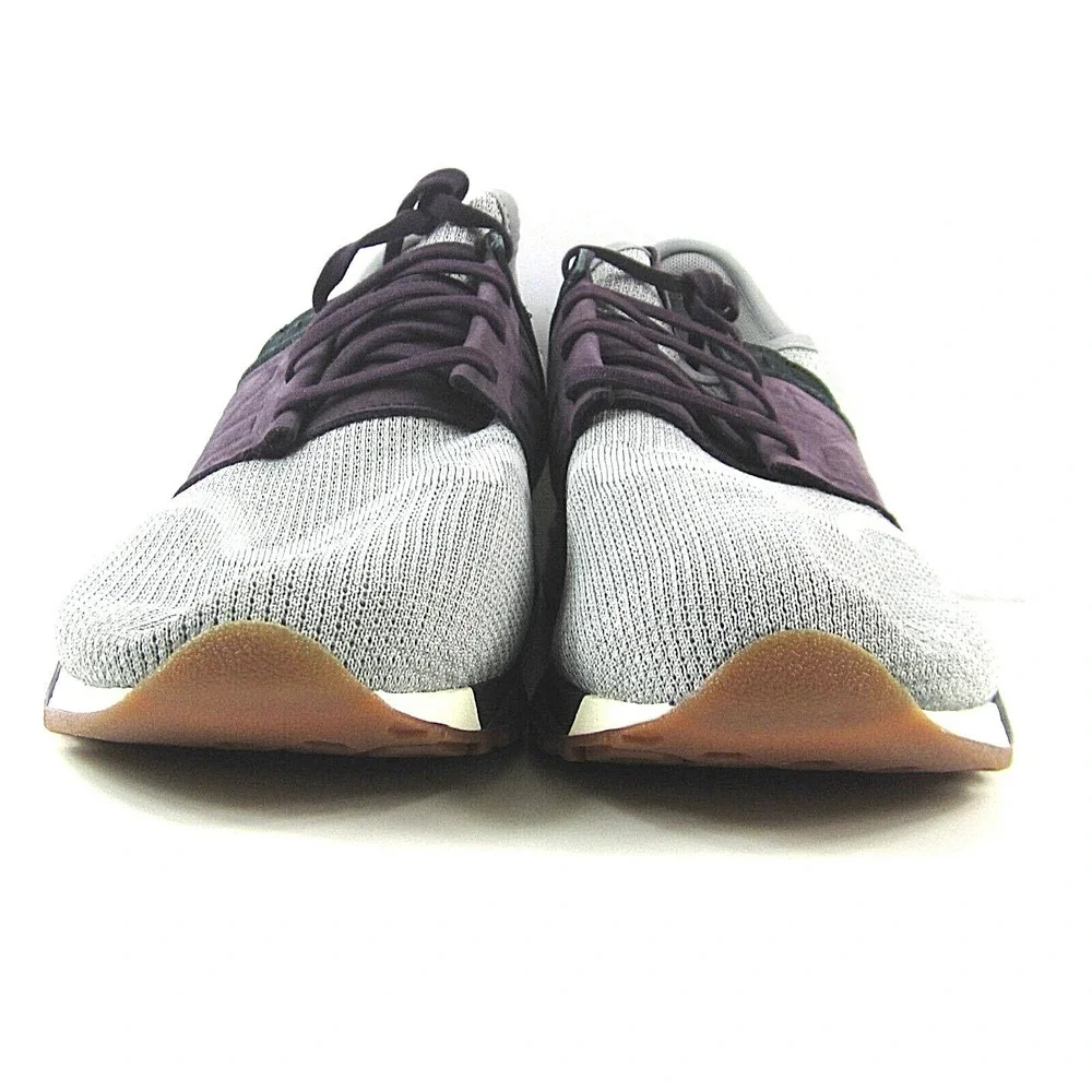 New Balance 247 Rev Lite‎ Men's Suede Knit in Gray/Black/Burgandy  Size 14